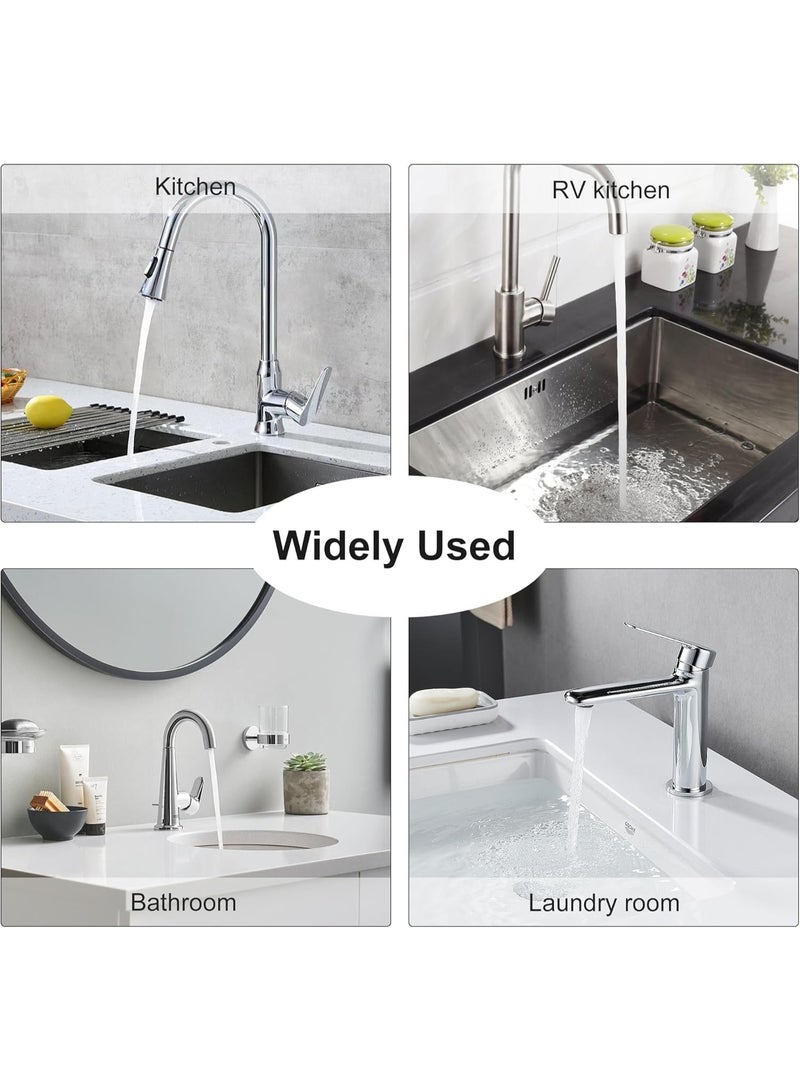 jaexest صنبور حصيرة للمطبخ غسلة 24 '' طويلة دياتوميت سريع التجفيف حجر غسلة علبة سوبر امتصاص يمنع تراكم الرطوبة صنبور الرش الحرس لمعداد الحمام (رمادي فاتح) - Image 3